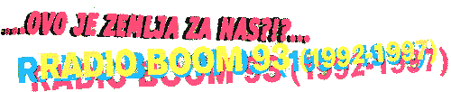 Radio boom 93/ovo je zemlja za nas/logo
