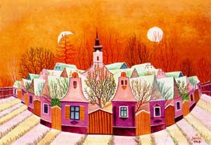 Martin Jonas, Serbian naive art